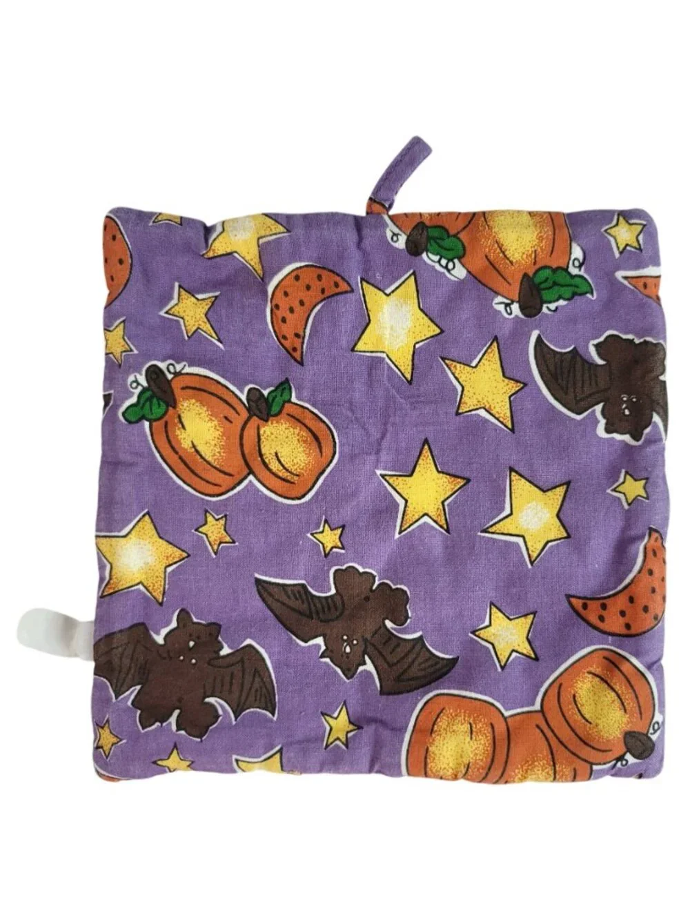 Halloween Pot Holder Purple 6.5